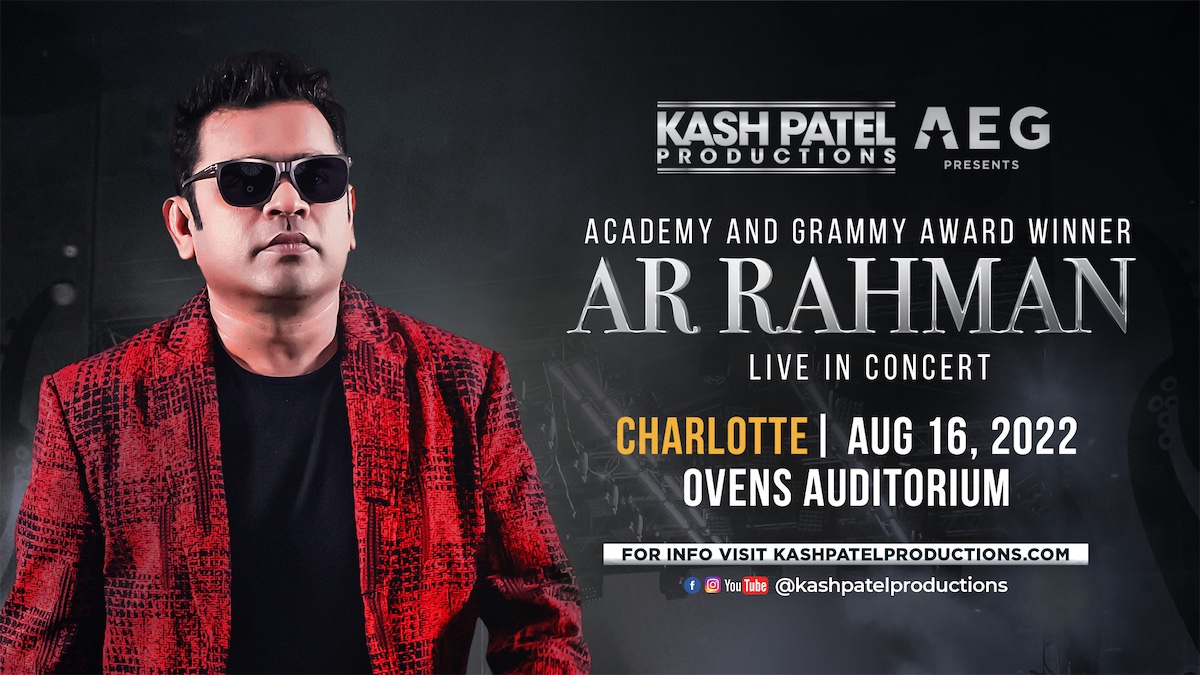 A.R. Rahman Live at Ovens Auditorium – August 16th, 2022