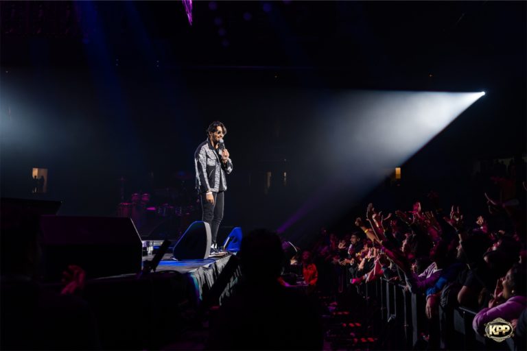 Kash Patel Productions Anirudh Once Upon A Time World Tour Live Show April 14th 2023 Seattle WA Angel Of The Winds Arena Dot Matrix Creatives 44
