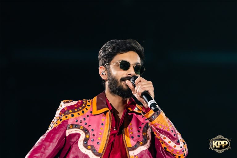 Kash Patel Productions Anirudh Once Upon A Time World Tour Live Show April 14th 2023 Seattle WA Angel Of The Winds Arena Dot Matrix Creatives 50