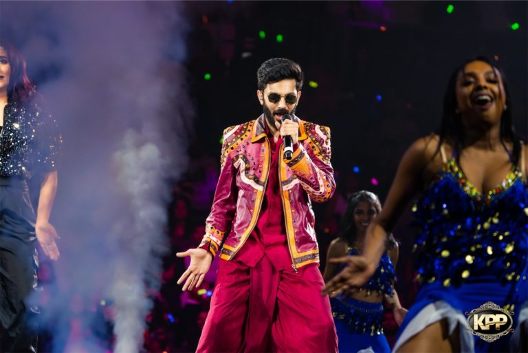 Kash Patel Productions Anirudh Once Upon A Time World Tour Live Show April 14th 2023 Seattle WA Angel Of The Winds Arena Dot Matrix Creatives 62