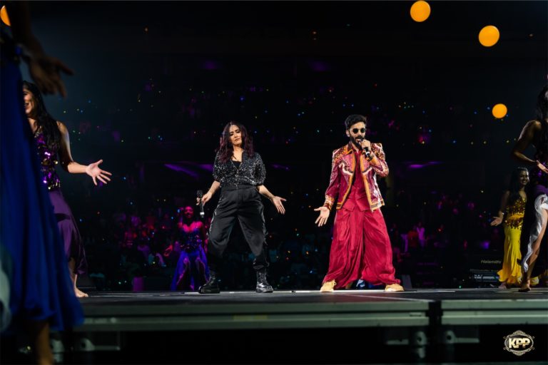 Kash Patel Productions Anirudh Once Upon A Time World Tour Live Show April 14th 2023 Seattle WA Angel Of The Winds Arena Dot Matrix Creatives 76