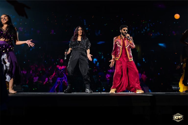 Kash Patel Productions Anirudh Once Upon A Time World Tour Live Show April 14th 2023 Seattle WA Angel Of The Winds Arena Dot Matrix Creatives 78