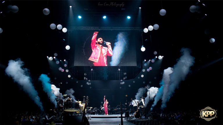 Kash Patel Productions Anirudh Once Upon A Time World Tour Live Show April 14th 2023 Seattle WA Angel Of The Winds Arena Lean Cam Captures 16