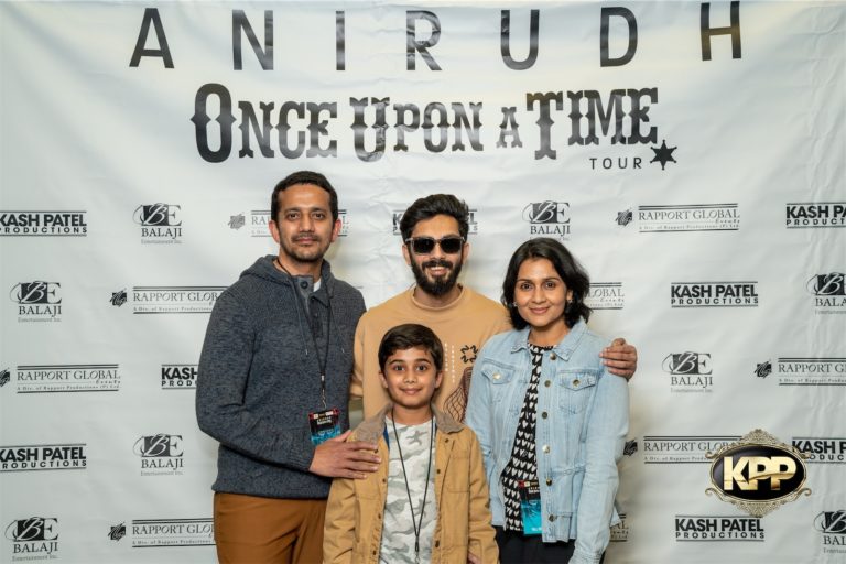 Kash Patel Productions Anirudh Once Upon A Time World Tour Meet Greet April 14th 2023 Seattle WA Angel Of The Winds Dot Matrix Creatives 10