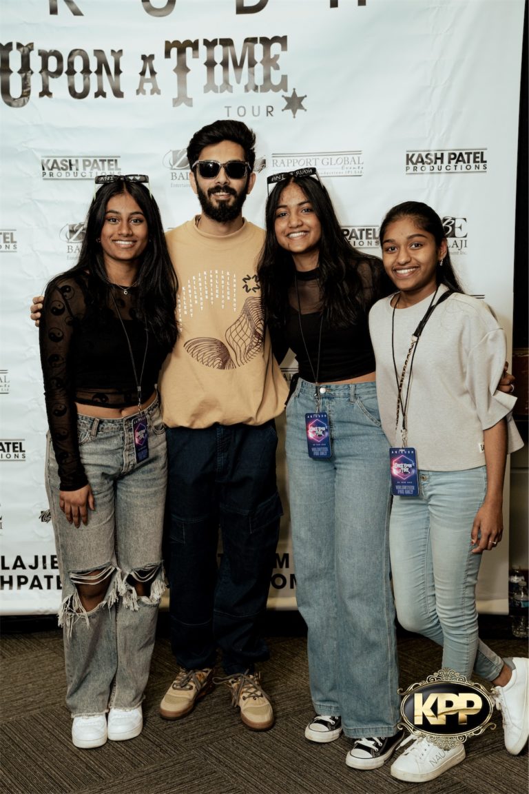 Kash Patel Productions Anirudh Once Upon A Time World Tour Meet Greet April 14th 2023 Seattle WA Angel Of The Winds Dot Matrix Creatives 64