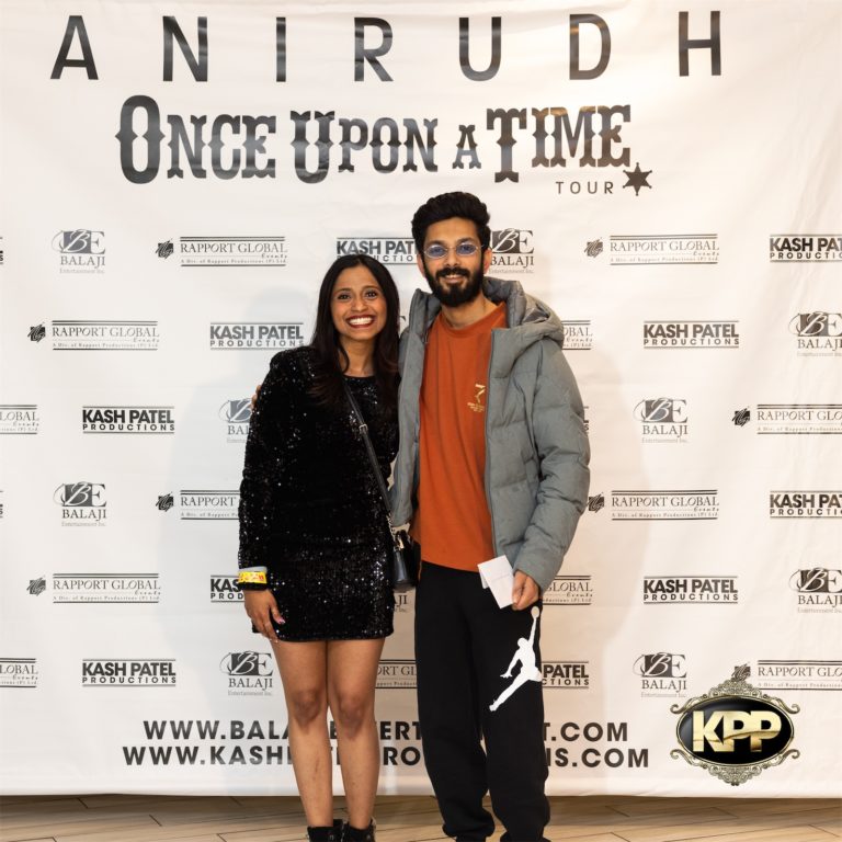 Kash Patel Productions Anirudh Once Upon A Time World Tour Meet Greet April 15th 2023 Oakland CA Oakland Arena Silicon Photography 10