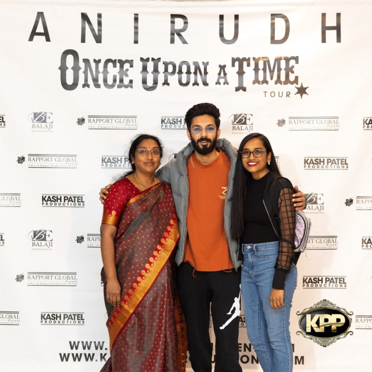 Kash Patel Productions Anirudh Once Upon A Time World Tour Meet Greet April 15th 2023 Oakland CA Oakland Arena Silicon Photography 11