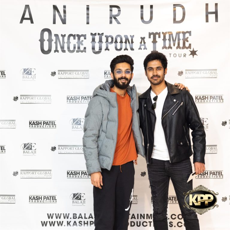 Kash Patel Productions Anirudh Once Upon A Time World Tour Meet Greet April 15th 2023 Oakland CA Oakland Arena Silicon Photography 12
