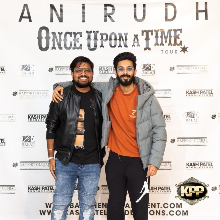 Kash Patel Productions Anirudh Once Upon A Time World Tour Meet Greet April 15th 2023 Oakland CA Oakland Arena Silicon Photography 14