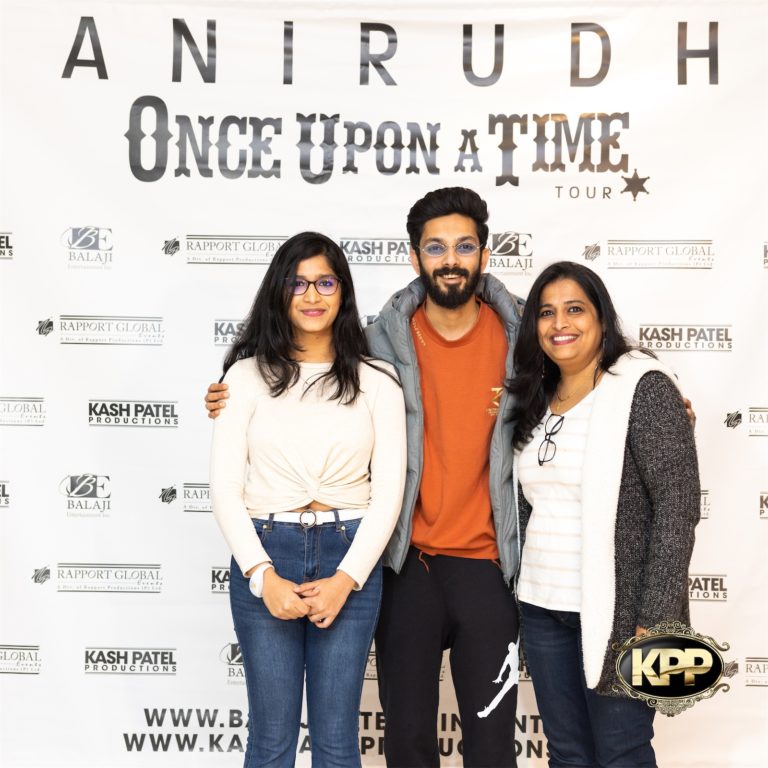 Kash Patel Productions Anirudh Once Upon A Time World Tour Meet Greet April 15th 2023 Oakland CA Oakland Arena Silicon Photography 16