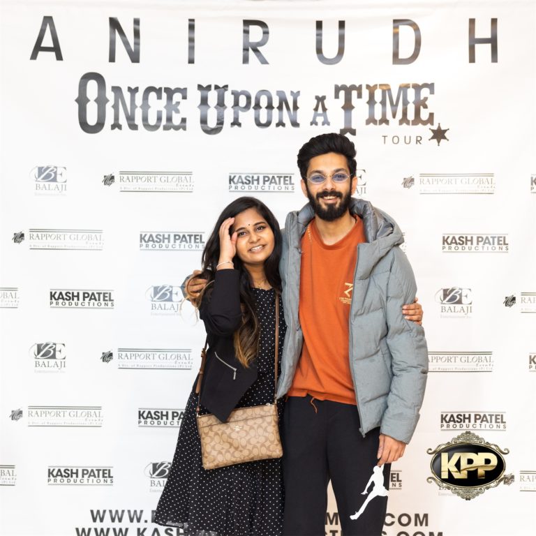 Kash Patel Productions Anirudh Once Upon A Time World Tour Meet Greet April 15th 2023 Oakland CA Oakland Arena Silicon Photography 18