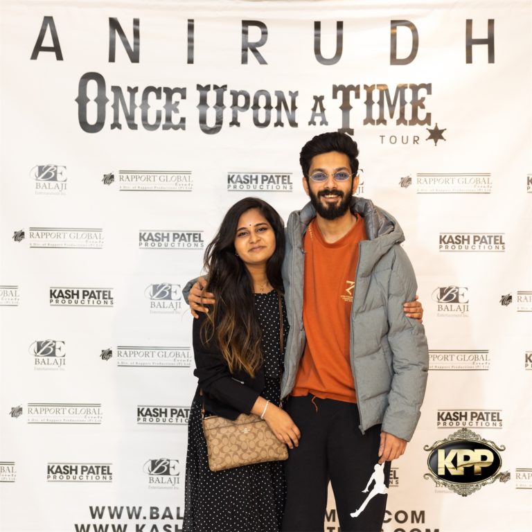 Kash Patel Productions Anirudh Once Upon A Time World Tour Meet Greet April 15th 2023 Oakland CA Oakland Arena Silicon Photography 19