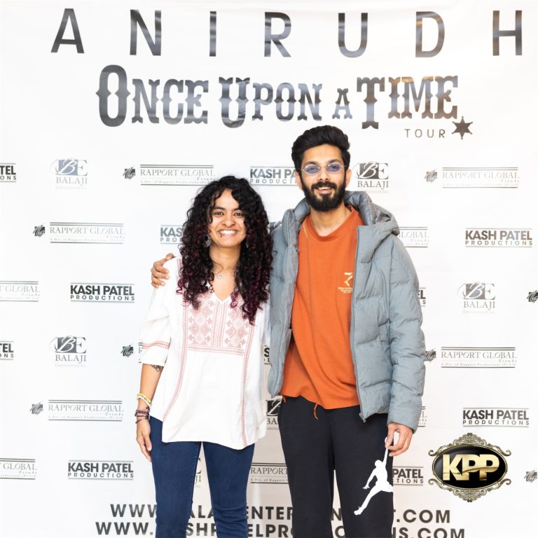 Kash Patel Productions Anirudh Once Upon A Time World Tour Meet Greet April 15th 2023 Oakland CA Oakland Arena Silicon Photography 20
