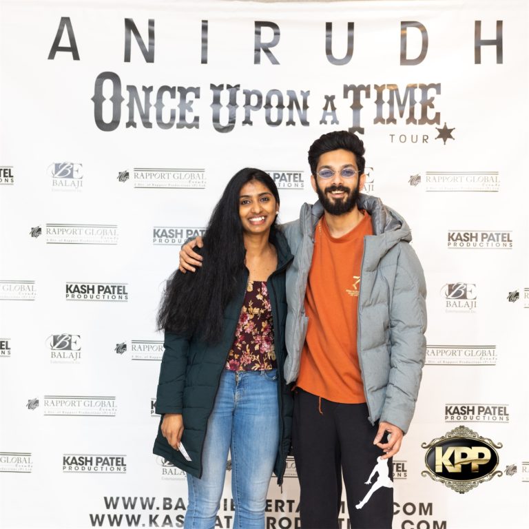 Kash Patel Productions Anirudh Once Upon A Time World Tour Meet Greet April 15th 2023 Oakland CA Oakland Arena Silicon Photography 23
