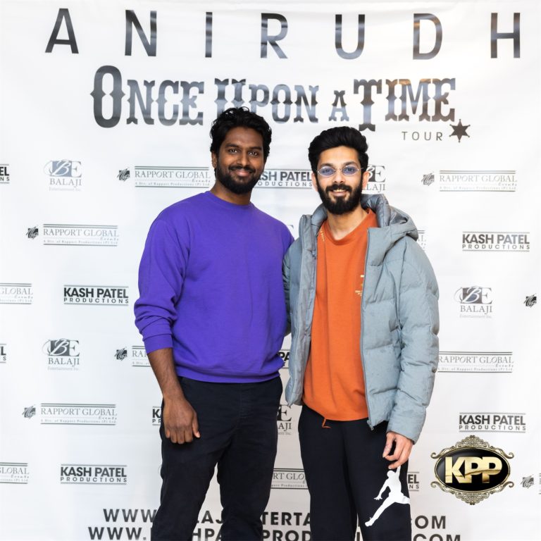Kash Patel Productions Anirudh Once Upon A Time World Tour Meet Greet April 15th 2023 Oakland CA Oakland Arena Silicon Photography 25