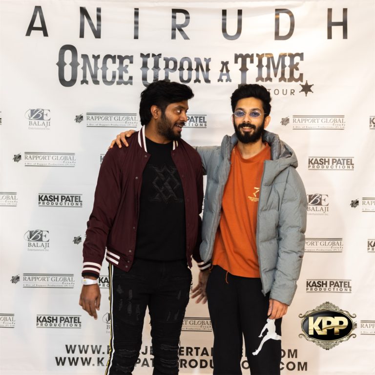 Kash Patel Productions Anirudh Once Upon A Time World Tour Meet Greet April 15th 2023 Oakland CA Oakland Arena Silicon Photography 26
