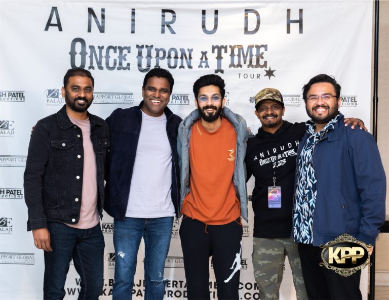 Kash Patel Productions Anirudh Once Upon A Time World Tour Meet Greet April 15th 2023 Oakland CA Oakland Arena Silicon Photography 32