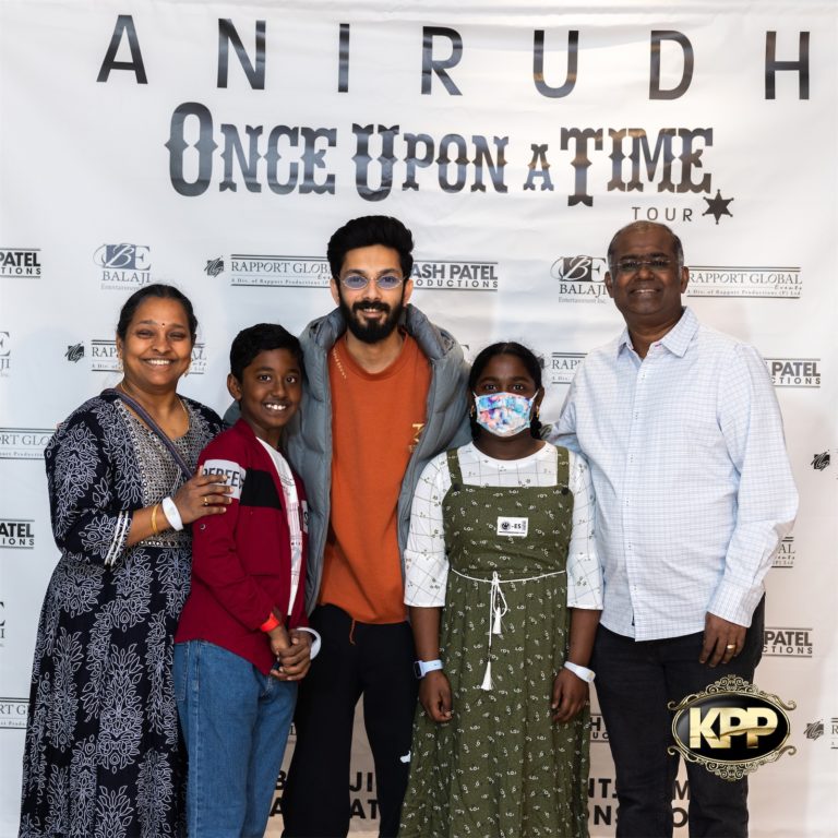 Kash Patel Productions Anirudh Once Upon A Time World Tour Meet Greet April 15th 2023 Oakland CA Oakland Arena Silicon Photography 36