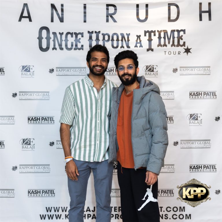 Kash Patel Productions Anirudh Once Upon A Time World Tour Meet Greet April 15th 2023 Oakland CA Oakland Arena Silicon Photography 45