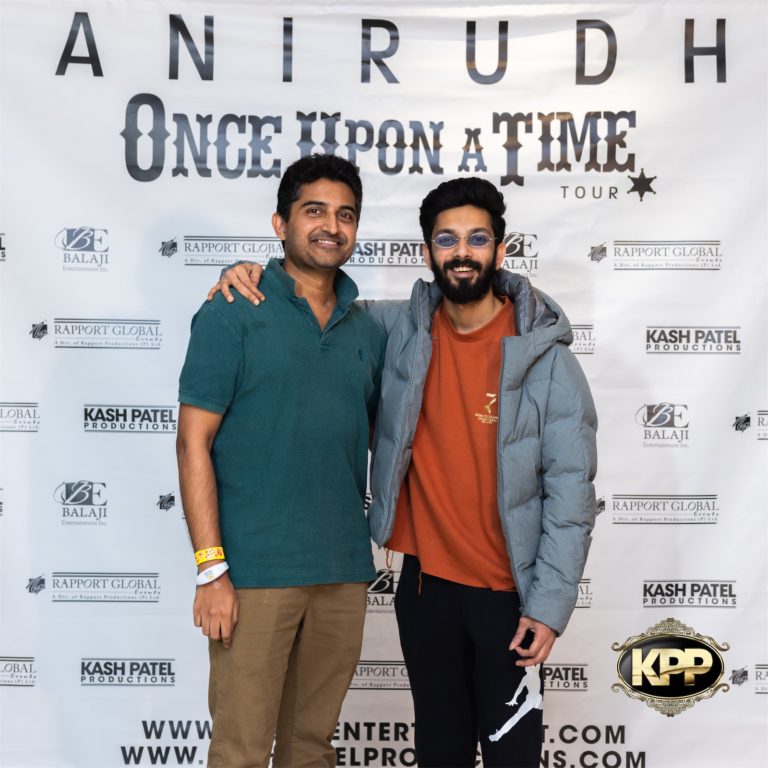 Kash Patel Productions Anirudh Once Upon A Time World Tour Meet Greet April 15th 2023 Oakland CA Oakland Arena Silicon Photography 48