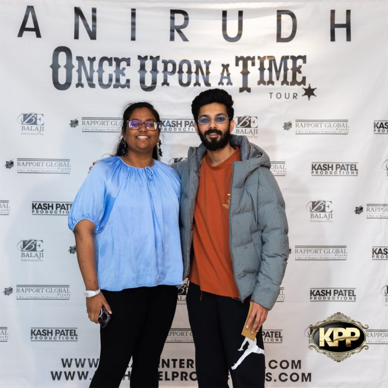 Kash Patel Productions Anirudh Once Upon A Time World Tour Meet Greet April 15th 2023 Oakland CA Oakland Arena Silicon Photography 55