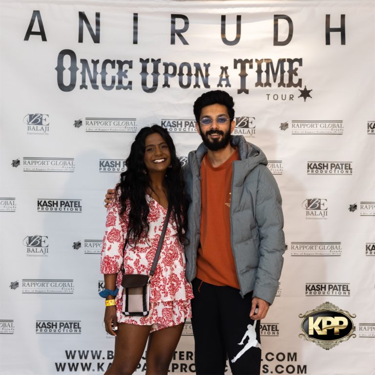 Kash Patel Productions Anirudh Once Upon A Time World Tour Meet Greet April 15th 2023 Oakland CA Oakland Arena Silicon Photography 59