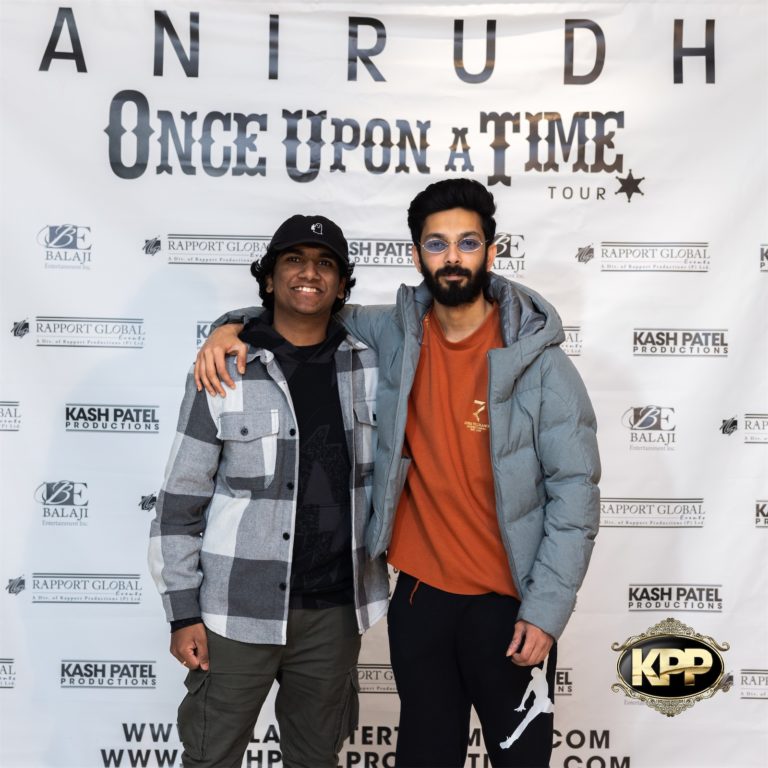Kash Patel Productions Anirudh Once Upon A Time World Tour Meet Greet April 15th 2023 Oakland CA Oakland Arena Silicon Photography 63