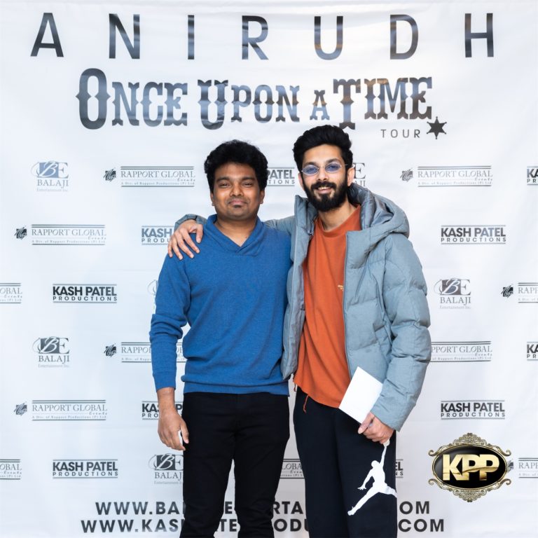 Kash Patel Productions Anirudh Once Upon A Time World Tour Meet Greet April 15th 2023 Oakland CA Oakland Arena Silicon Photography 65