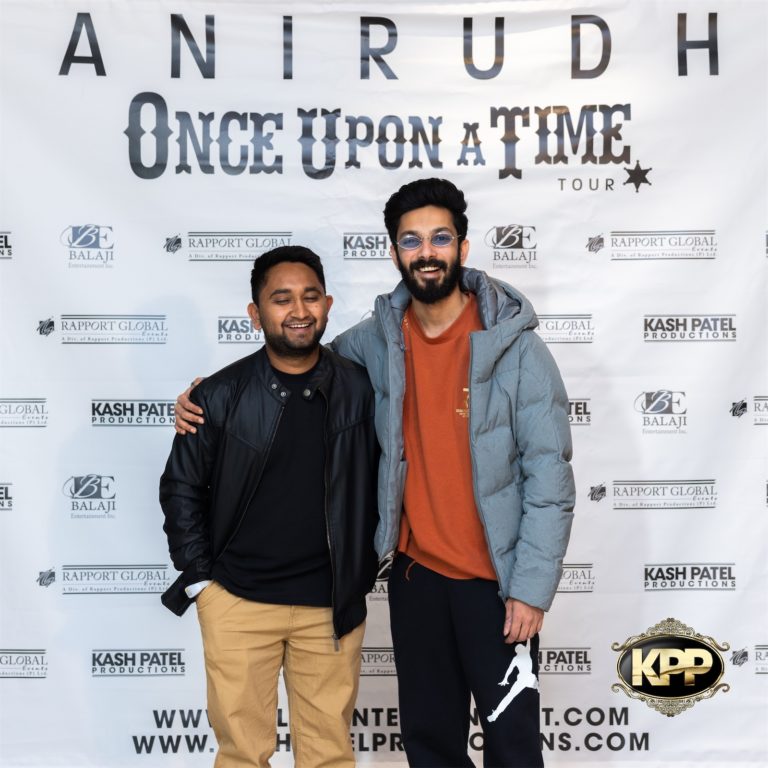 Kash Patel Productions Anirudh Once Upon A Time World Tour Meet Greet April 15th 2023 Oakland CA Oakland Arena Silicon Photography 66