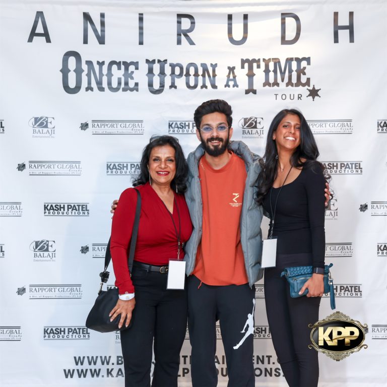 Kash Patel Productions Anirudh Once Upon A Time World Tour Meet Greet April 15th 2023 Oakland CA Oakland Arena Silicon Photography B 11
