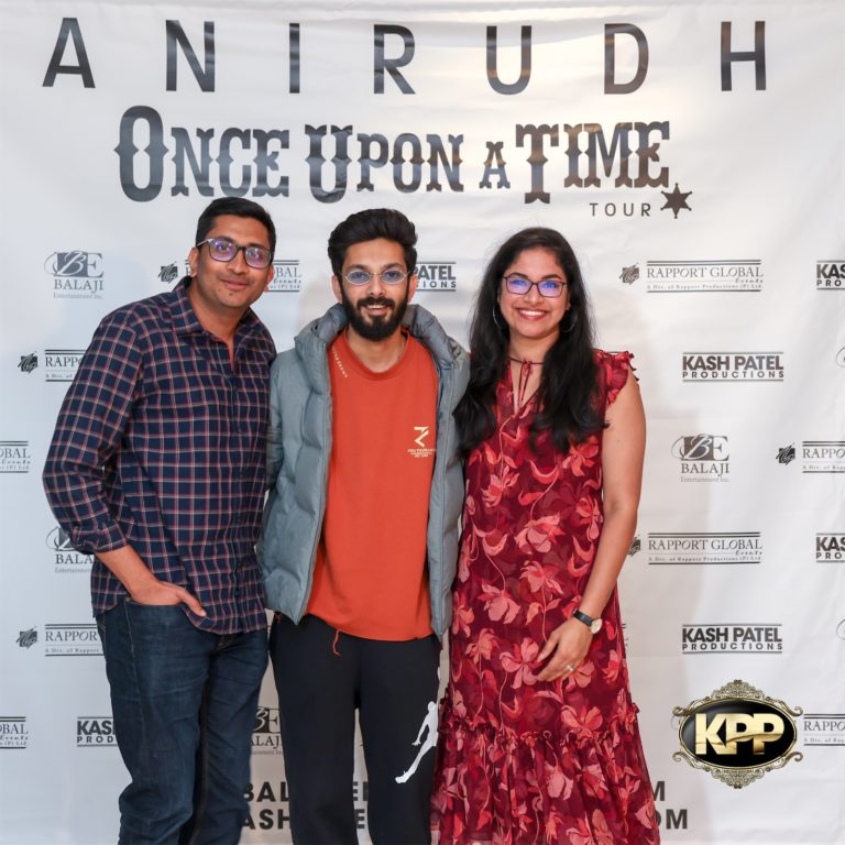 Kash Patel Productions Anirudh Once Upon A Time World Tour Meet Greet April 15th 2023 Oakland CA Oakland Arena Silicon Photography B 16