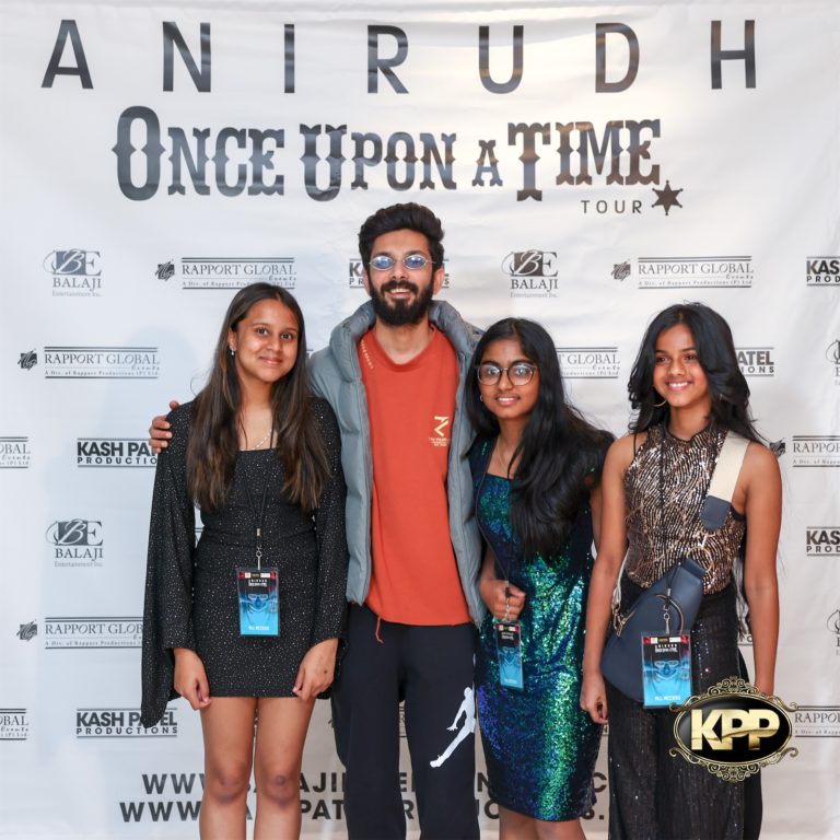 Kash Patel Productions Anirudh Once Upon A Time World Tour Meet Greet April 15th 2023 Oakland CA Oakland Arena Silicon Photography B 17