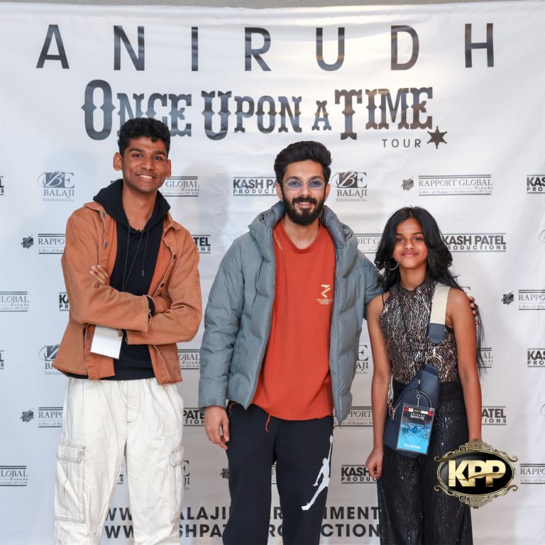 Kash Patel Productions Anirudh Once Upon A Time World Tour Meet Greet April 15th 2023 Oakland CA Oakland Arena Silicon Photography B 18