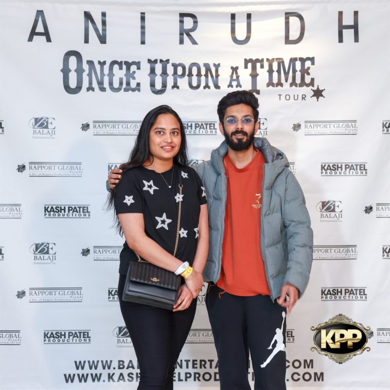Kash Patel Productions Anirudh Once Upon A Time World Tour Meet Greet April 15th 2023 Oakland CA Oakland Arena Silicon Photography B 2