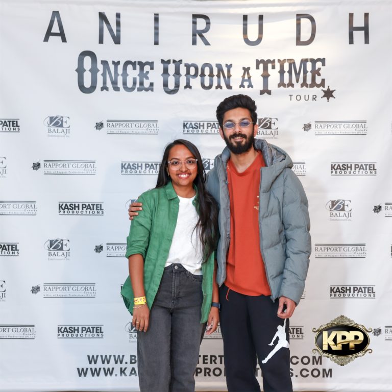Kash Patel Productions Anirudh Once Upon A Time World Tour Meet Greet April 15th 2023 Oakland CA Oakland Arena Silicon Photography B 5