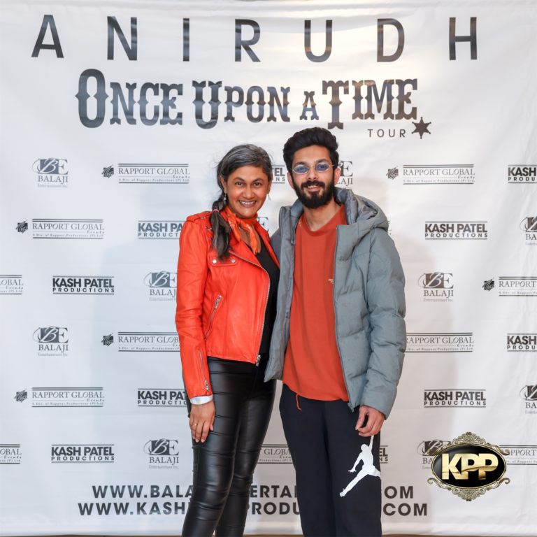 Kash Patel Productions Anirudh Once Upon A Time World Tour Meet Greet April 15th 2023 Oakland CA Oakland Arena Silicon Photography B 6