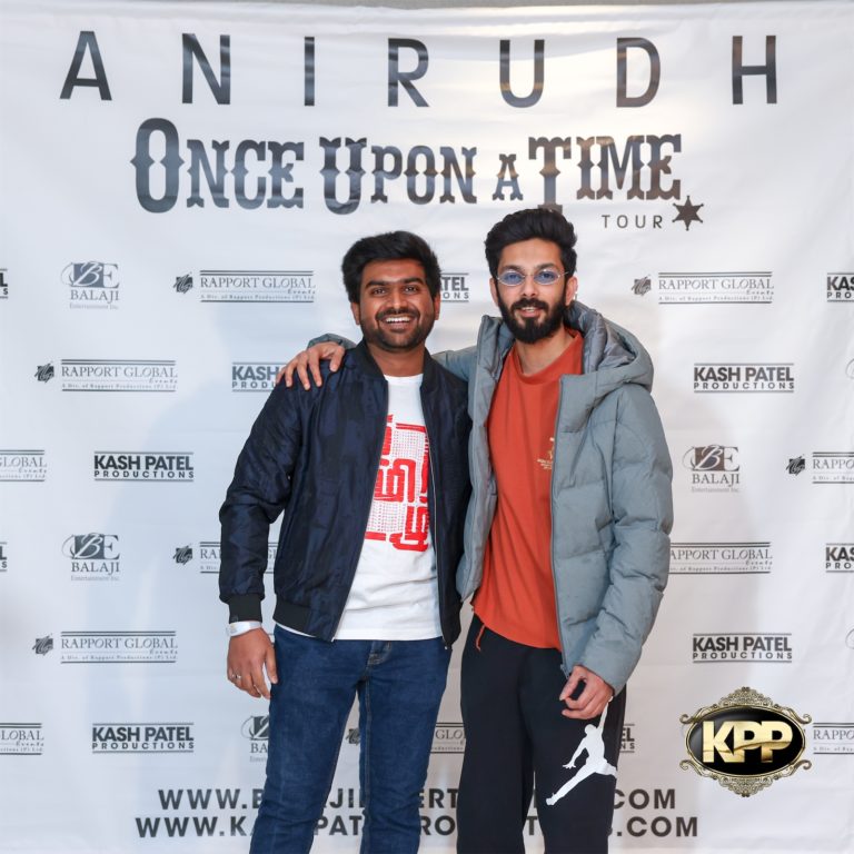 Kash Patel Productions Anirudh Once Upon A Time World Tour Meet Greet April 15th 2023 Oakland CA Oakland Arena Silicon Photography B 8