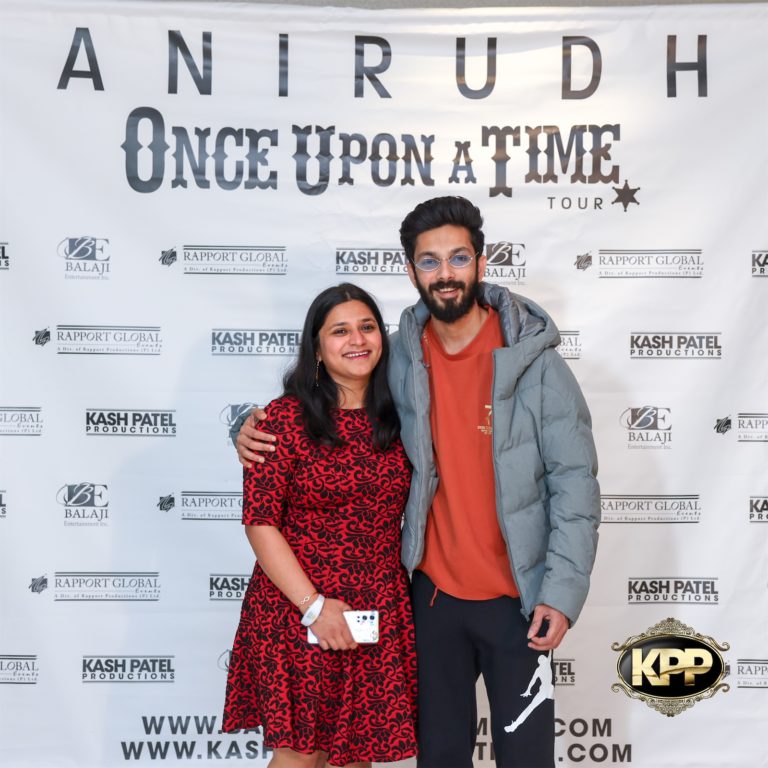 Kash Patel Productions Anirudh Once Upon A Time World Tour Meet Greet April 15th 2023 Oakland CA Oakland Arena Silicon Photography B 9