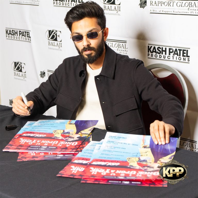 Kash Patel Productions Anirudh Once Upon A Time World Tour Meet Greet Dallas TX Curtis Culwell Center 1