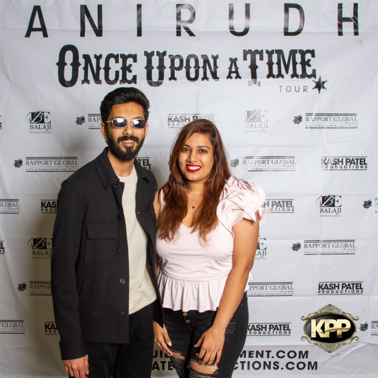 Kash Patel Productions Anirudh Once Upon A Time World Tour Meet Greet Dallas TX Curtis Culwell Center 17