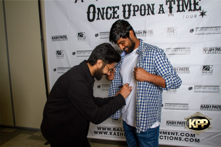 Kash Patel Productions Anirudh Once Upon A Time World Tour Meet Greet Dallas TX Curtis Culwell Center 19