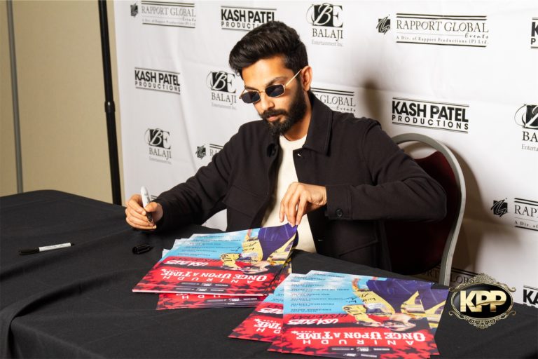 Kash Patel Productions Anirudh Once Upon A Time World Tour Meet Greet Dallas TX Curtis Culwell Center 2