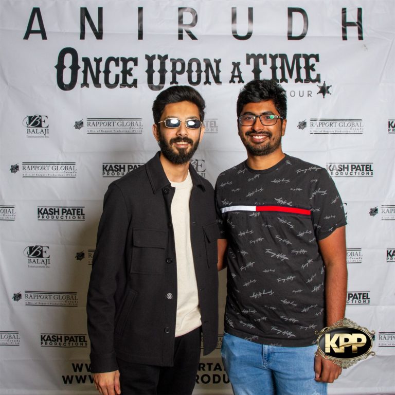 Kash Patel Productions Anirudh Once Upon A Time World Tour Meet Greet Dallas TX Curtis Culwell Center 21