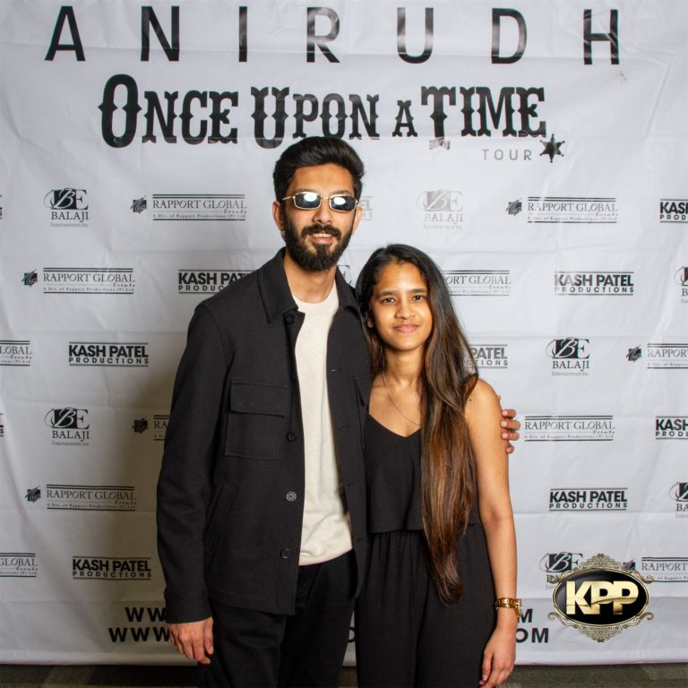 Kash Patel Productions Anirudh Once Upon A Time World Tour Meet Greet Dallas TX Curtis Culwell Center 24