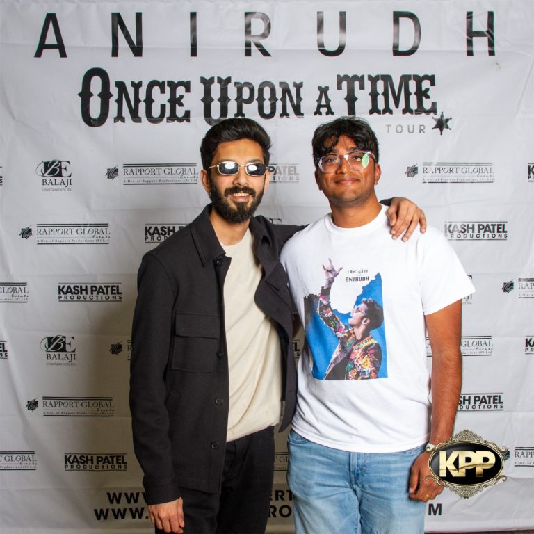 Kash Patel Productions Anirudh Once Upon A Time World Tour Meet Greet Dallas TX Curtis Culwell Center 25