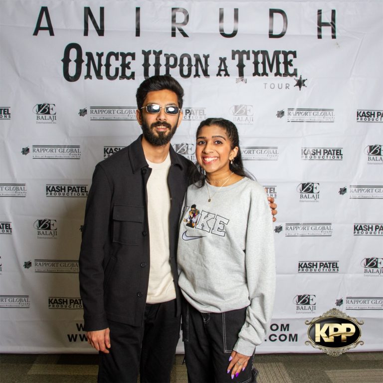 Kash Patel Productions Anirudh Once Upon A Time World Tour Meet Greet Dallas TX Curtis Culwell Center 28
