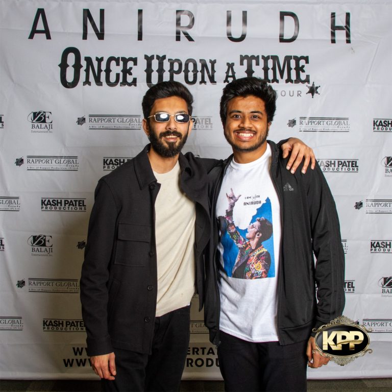 Kash Patel Productions Anirudh Once Upon A Time World Tour Meet Greet Dallas TX Curtis Culwell Center 29