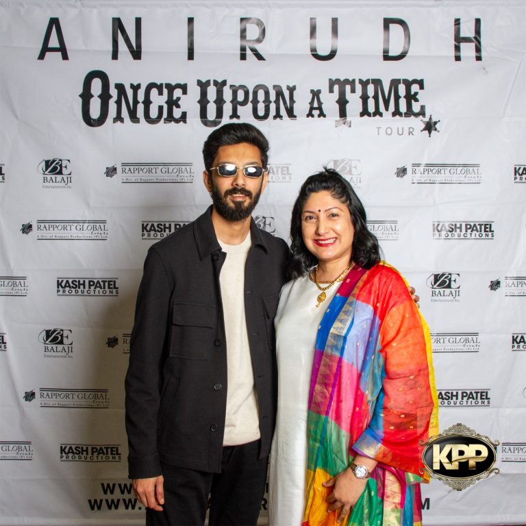 Kash Patel Productions Anirudh Once Upon A Time World Tour Meet Greet Dallas TX Curtis Culwell Center 30