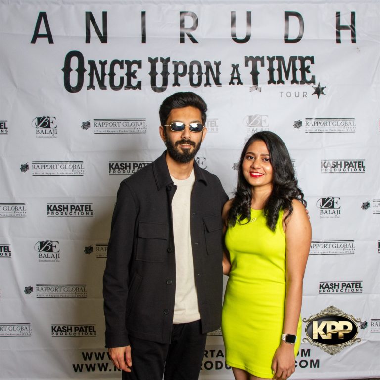 Kash Patel Productions Anirudh Once Upon A Time World Tour Meet Greet Dallas TX Curtis Culwell Center 31