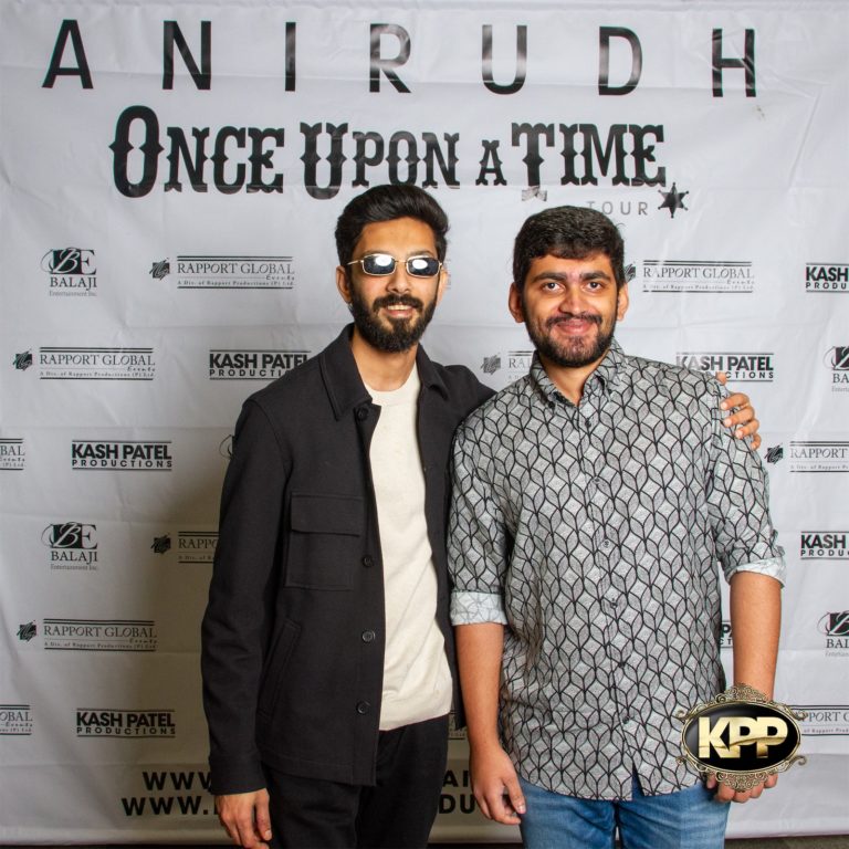 Kash Patel Productions Anirudh Once Upon A Time World Tour Meet Greet Dallas TX Curtis Culwell Center 33